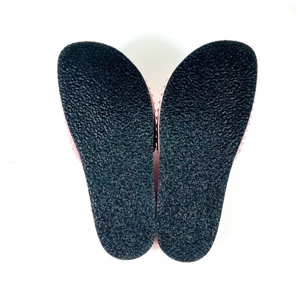 NEW JW ANDERSON Pink Suede Crystal Italian Leather Sandal Slides Size 9 - Picture 8 of 10